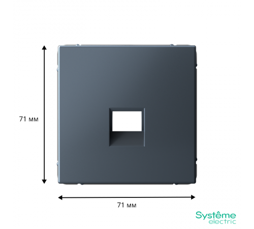 ArtGallery Грифель Накладка информационная типа Keystone  GAL000784  SE