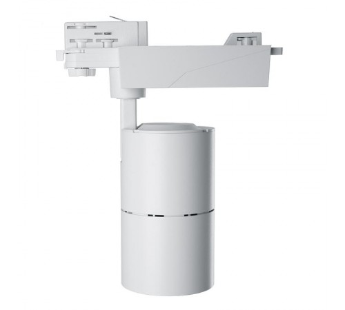 Светильник трековый светодиодный на шинопровод 40W, 3600 Lm, 4000К, 35 градусов, белый, 3х фазный, AL103 со встроенным драйвером  41603  FERON