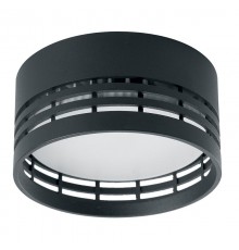 Светильник потолочный под лампу макс 12W, 230V, GX53, черный, HL354  41506  FERON