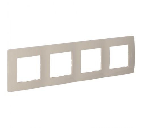 Etika Слоновая кость Рамка 4-ая  672514  Legrand