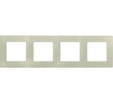 Etika Слоновая кость Рамка 4-ая  672514  Legrand