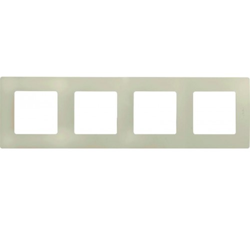 Etika Слоновая кость Рамка 4-ая  672514  Legrand