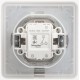 W59 Aqua Белый Переключатель 1-клавишный, 10AX, IP44, (в сборе)  VS610-156B-18  SE