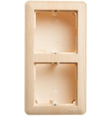 W59 Сосна Коробка 2-ая подъемная для наружного монтажа с рамкой  KP-252-78  SE