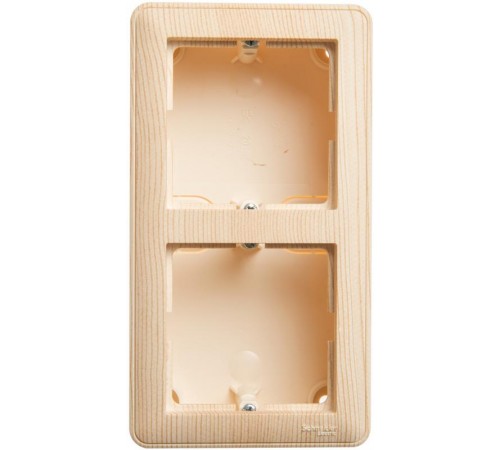 W59 Сосна Коробка 2-ая подъемная для наружного монтажа с рамкой  KP-252-78  SE