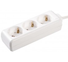Удлинитель  У03  3 места 2Р+PЕ/3метра  3х1мм2  16А/250В   WYP10-16-03-03-Z-N  IEK