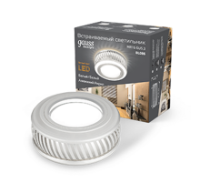 Светильник  Backlight BL086 Кругл. Белый/Белый, Gu5.3, 3W, LED 3000K 1/30  BL086  Gauss