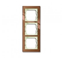 Рамка 3-постовая 1723-283, серия axcent, цвет бронзовое стекло  1754-0-4545   2CKA001754A4545  ABB