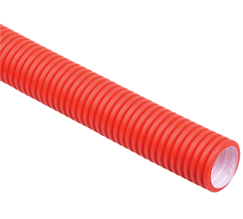 Труба гофр.двустенная ПНД d50 красная  CTG12-050-K04-050-R  IEK