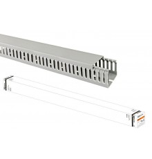 Кабель-канал перфорированный 40х40 перфорация 4/6мм (36 м)  SQ0410-0013  TDM