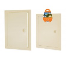 Люк ревизионный с ручкой 300х400, слоновая кость  SQ1807-0435  TDM