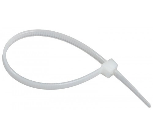 Хомут P6.6 стандартный белый 3,6х140мм  UHH30-D036-140-100-K01  IEK