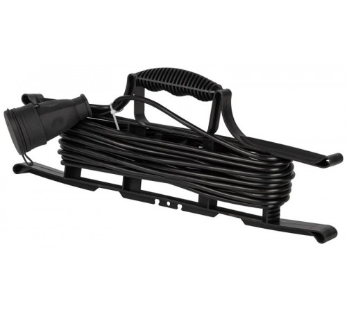 Удлинитель силовой ЭРА GREEN LINE FR-6-10m Greenline на рамке 1 розетка без заземления 10м ПВС 2x0.75мм2   Б0065090  ЭРА