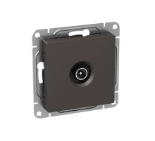 Механизм розетки TV, одиночная, мокко Эпика  UP1-SOM-TV-1 EKF