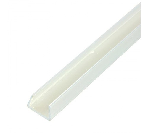 Прозрачный П-образный короб, 1м, пластик  104-411  NEON-NIGHT