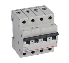 Выключатель автоматический четырехполюсный RX3 4500 32А C 4,5кА  419744  Legrand