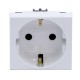 Розетка со шторками з/к 2мод. 16А IP20 белая Viva   45005  DKC