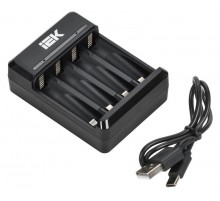 Устройство зарядное NiMH/CD 2-4 AA/AAA 200мА LED  ABC11-4-2-TYC-M-020-LED  IEK
