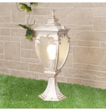 Светильник садово-парковый GLYF-8024S Andromeda S белое золото  a031657  Elektrostandard