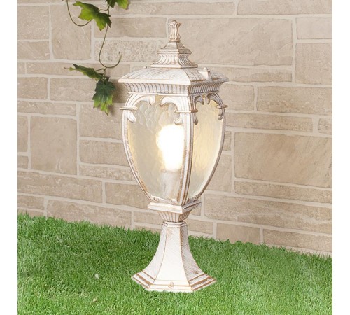 Светильник садово-парковый GLYF-8024S Andromeda S белое золото  a031657  Elektrostandard