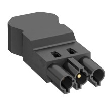 Штекер 3-х полюсный типа GST18i (черный) (ST-S4 GST18i3 SW)  6108060  OBO Bettermann