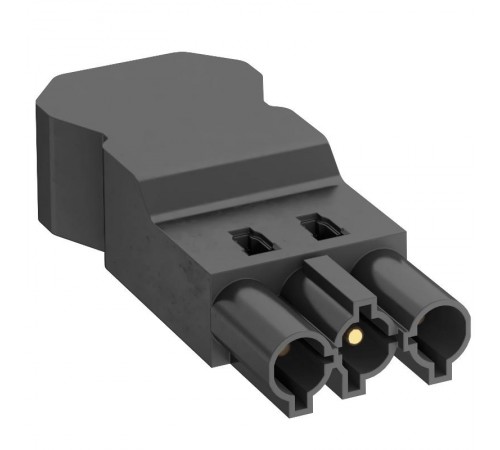 Штекер 3-х полюсный типа GST18i (черный) (ST-S4 GST18i3 SW)  6108060  OBO Bettermann