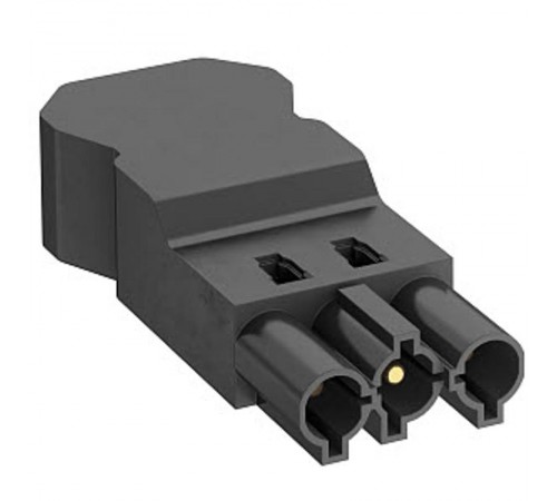 Штекер 3-х полюсный типа GST18i (черный) (ST-S4 GST18i3 SW)  6108060  OBO Bettermann