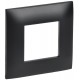 SKANDY Рамка 1-местная SK-F01Bl черный  SK-M12-K02  IEK