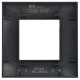 SKANDY Рамка 1-местная SK-F01Bl черный  SK-M12-K02  IEK