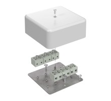 Коробка огнестойкая для кабель-канала Е15-Е120 103х103х45 IP42  12p, 6.0 мм.кв. 40-0470-FR6.0-12  Промрукав