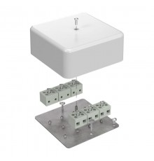 Коробка огнестойкая для кабель-канала Е15-Е120 103х103х45 IP42  12p, 6.0 мм.кв. 40-0470-FR6.0-12  Промрукав