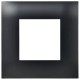 SKANDY Рамка 1-местная SK-F01Bl черный  SK-M12-K02  IEK