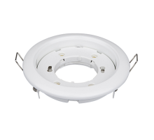 Светильник встраиваемый GX53R-mini RW ультратонкий металл под лампу GX53 230В белый  4690612008431  IN HOME