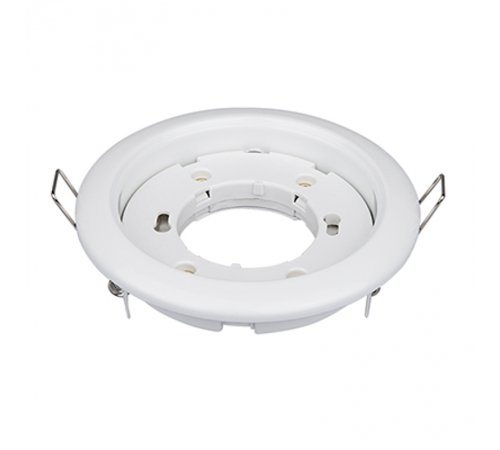 Светильник встраиваемый GX53R-mini RW ультратонкий металл под лампу GX53 230В белый  4690612008431  IN HOME