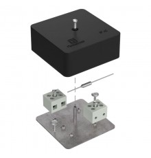 Коробка огнестойкая для кабель-канала 40-0450-FR6.0-4-П Е15-Е120 с термопредохранителем RAL9005 75х75х30 (87 шт/кор) черная  40-0450-9005-FR6.0-4-П 