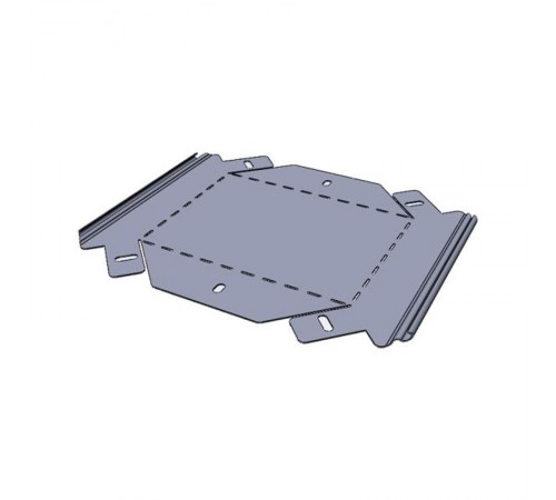 Угол 45 град. вертикальный внешний 100x100 мм (плоский)  vo45100100-FL  EKF