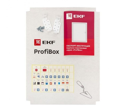 Щит распределительный встраиваемый "ProfiBox" 24+4 модуля IP41 PROxima  profibox-24+4  EKF