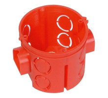 Коробка установочная углубленная безгалогенная (HF) 68х62 (160шт/кор) IP20  80-0510  Промрукав