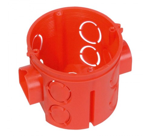 Коробка установочная углубленная безгалогенная (HF) 68х62 (160шт/кор) IP20  80-0510  Промрукав