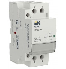 ARMAT Контактор модульный KMR 63А 24В AC/DC 2НО  AR-KMR20-063-20-024  IEK
