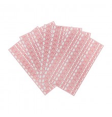 Наклейка знак электробезопасности " 380 В"10*30 мм  (42 шт на листе)  56-0008  REXANT