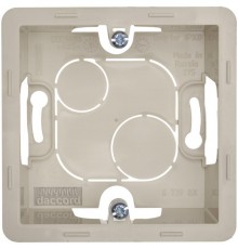 Inspiria Слоновая кость Коробка накладного монтажа 1-местная О/У  673981  Legrand