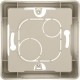 Inspiria Слоновая кость Коробка накладного монтажа 1-местная О/У  673981  Legrand