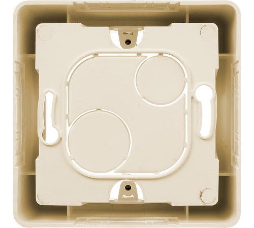Inspiria Слоновая кость Коробка накладного монтажа 1-местная О/У  673981  Legrand