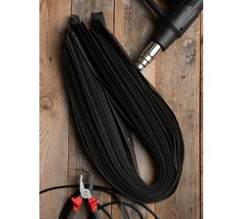 Термоусаживаемая трубка ТУТ нг 25/12,5 черная EKF PROxima  tut-25-b-1m  EKF