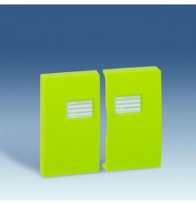 Simon 44 Aqua Клавиша (2 шт) декоративная сменная для выключателя двухклавишного с подсветкой, S44 Aqua, фисташков  4400026-065  Simon