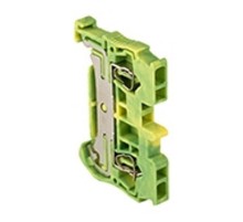 Колодка клеммная самозажимная JXB-ST-2.5 земля EKF PROxima  plc-jxb-st-2.5-pen  EKF