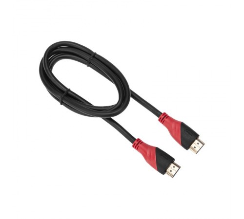 Шнур HDMI - HDMI с фильтрами, длина 1 метр (GOLD) (PVC пакет)  17-6202  REXANT