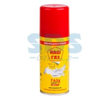 Газ для зажигалок, металлический баллон 140 мл с универсальным переходником09-1429REXANT