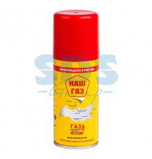 Газ для зажигалок, металлический баллон 140 мл с универсальным переходником09-1429REXANT